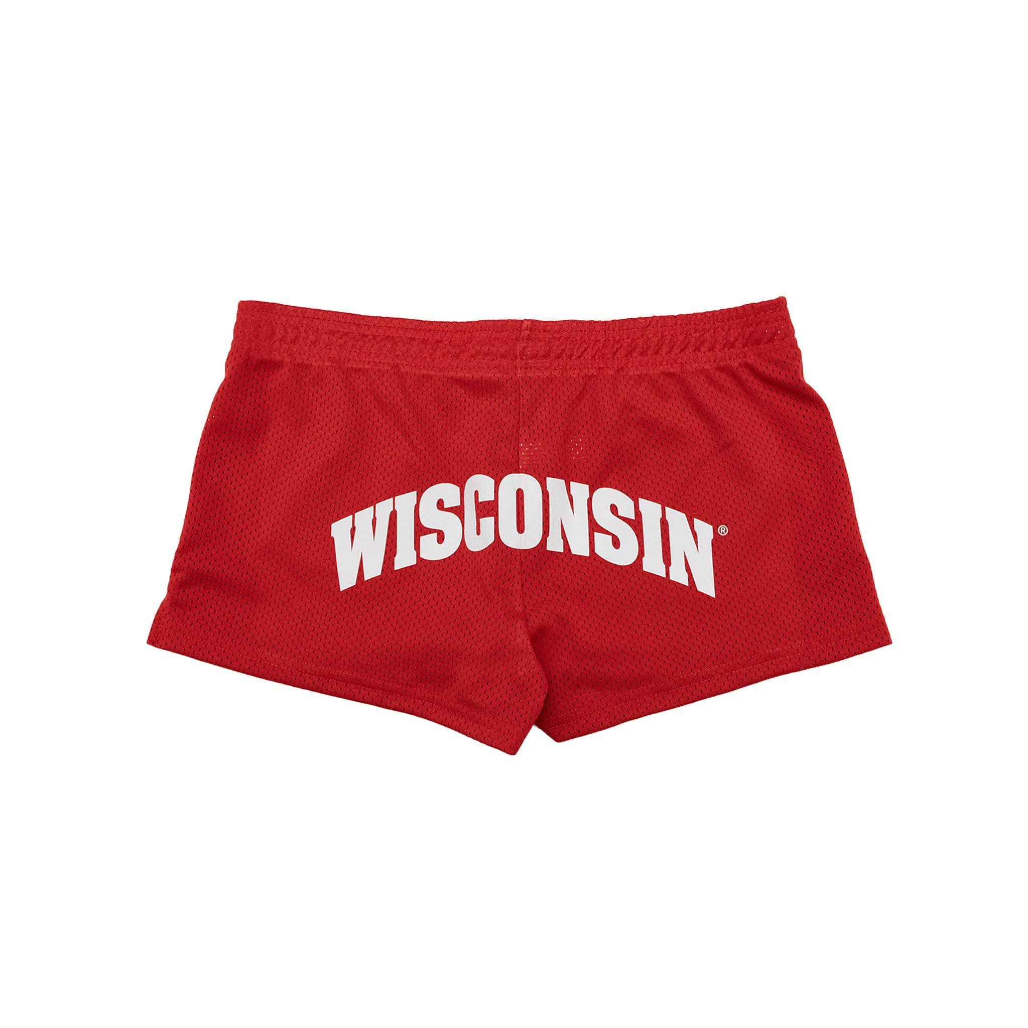 Mesh Booty Shorts - Wisconsin Design Team