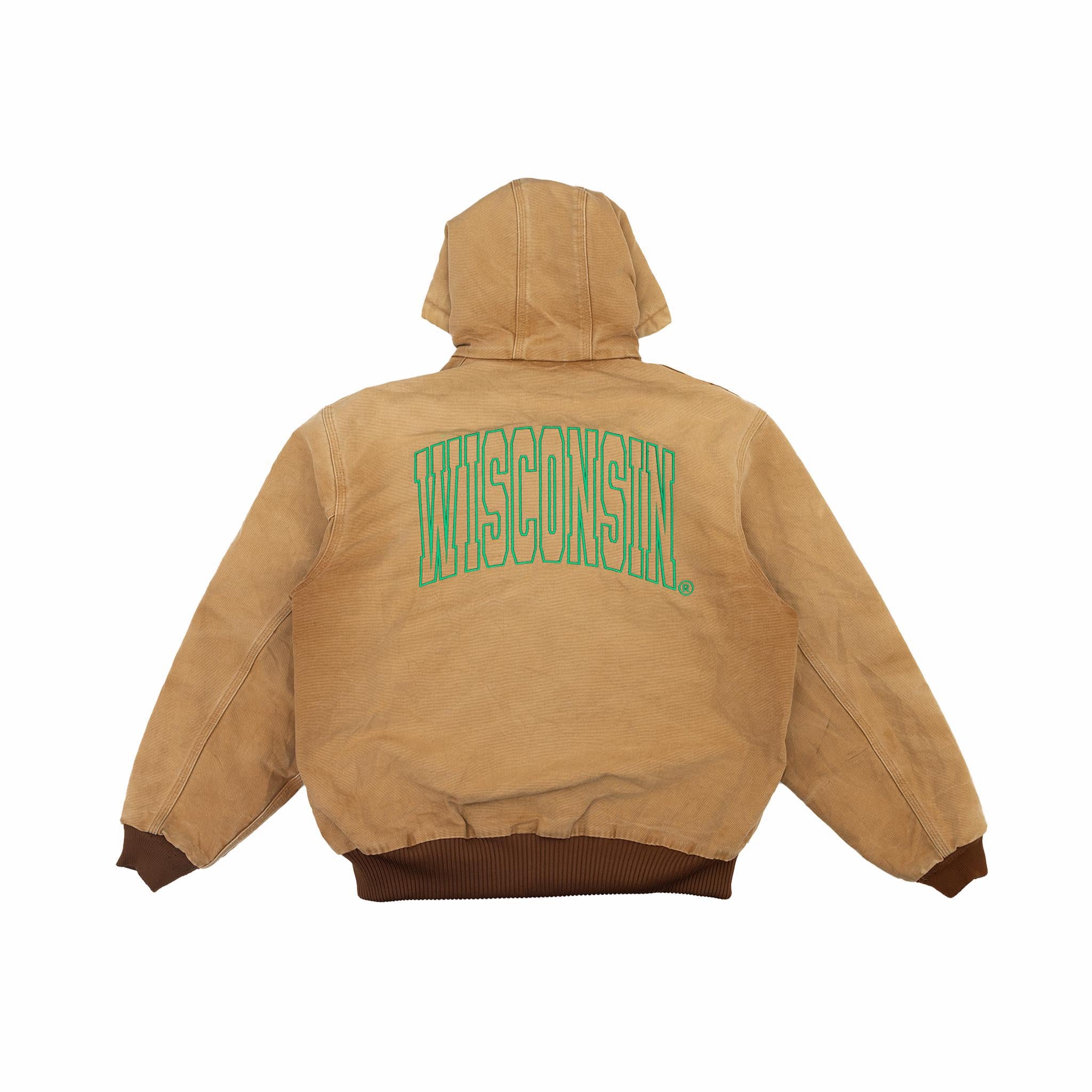 Carhartt Jacket Tan x Green