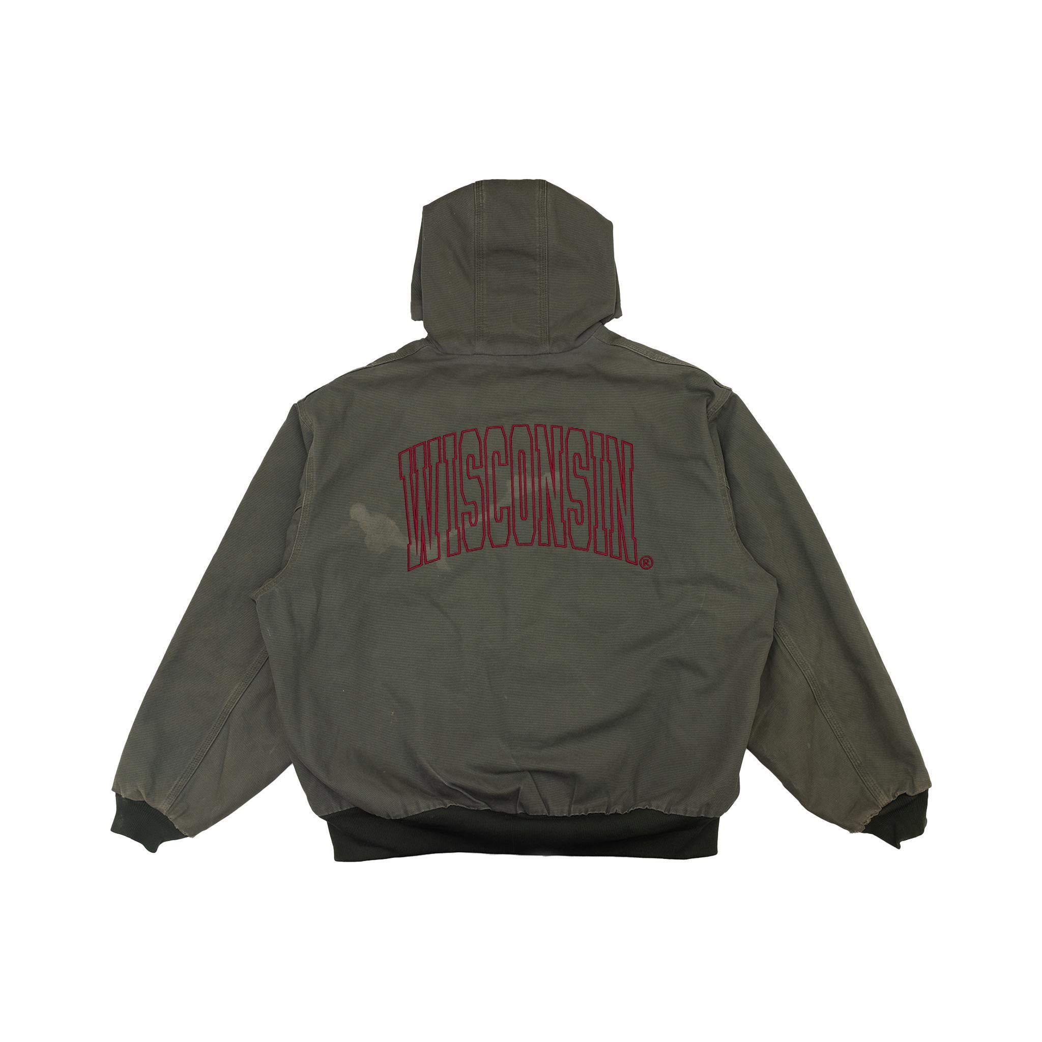 Carhartt Jacket Green x Red 2