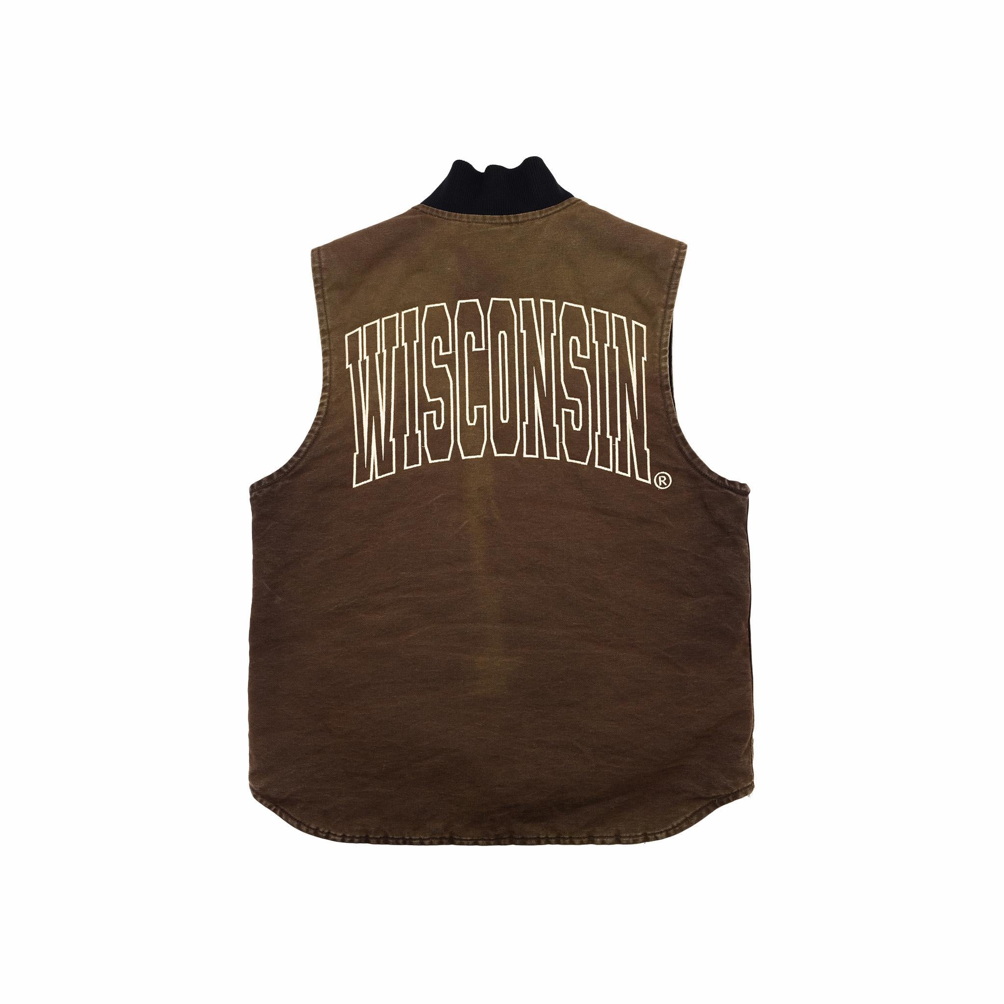 Carhartt Vest Brown x Cream