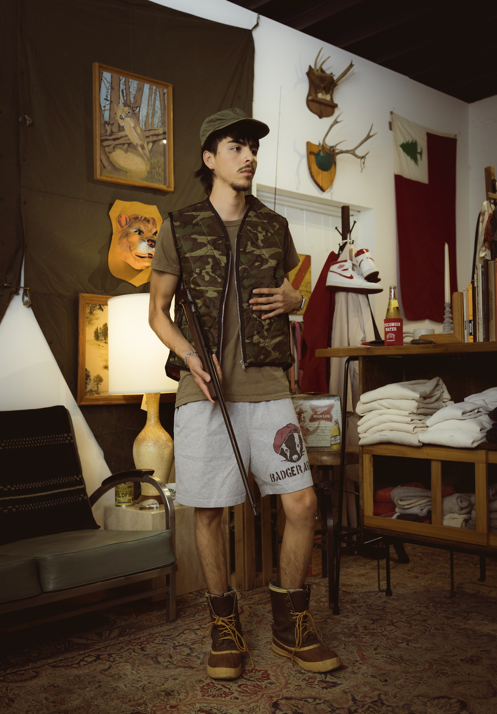 Badger Army Shorts