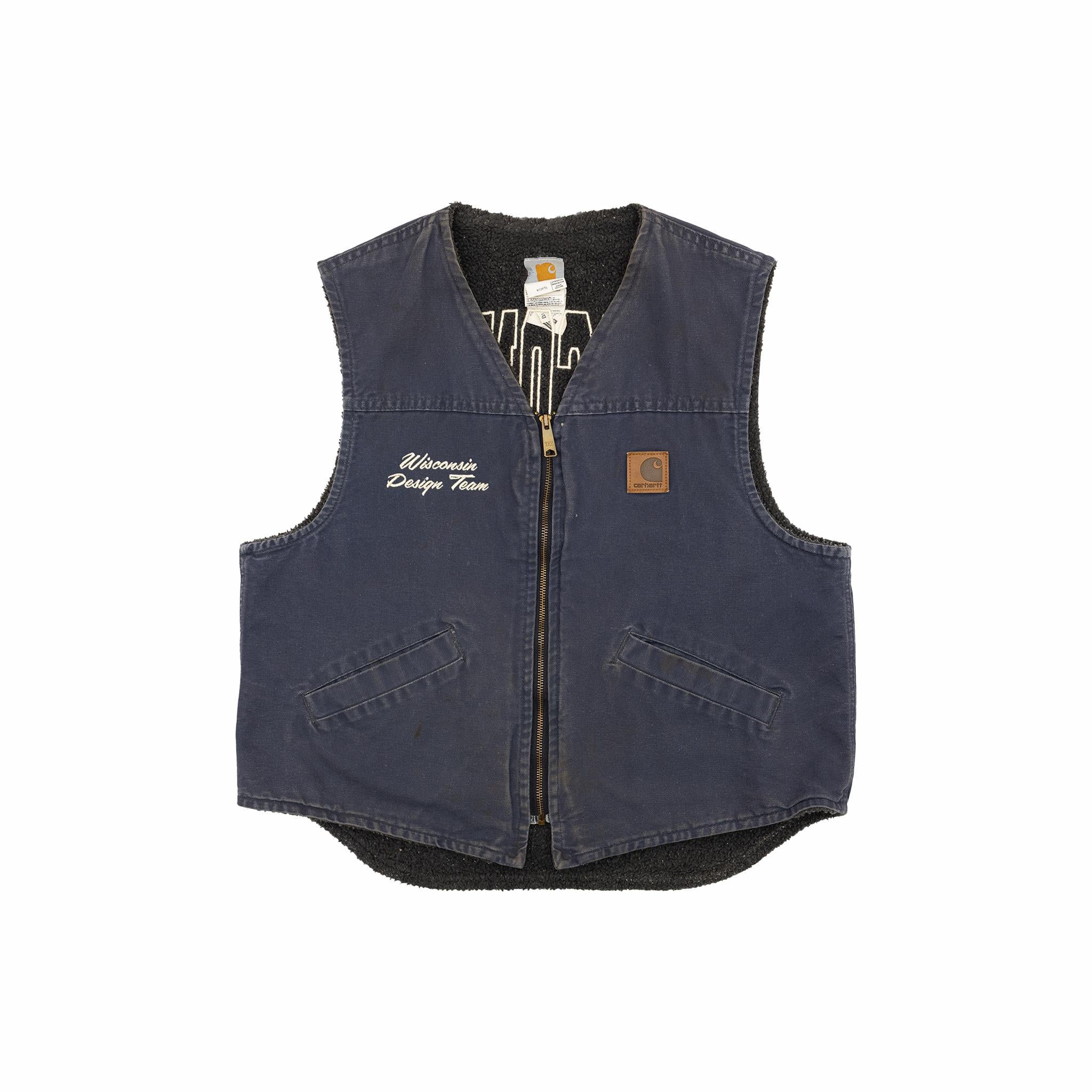 Carhartt Vest Blue x White