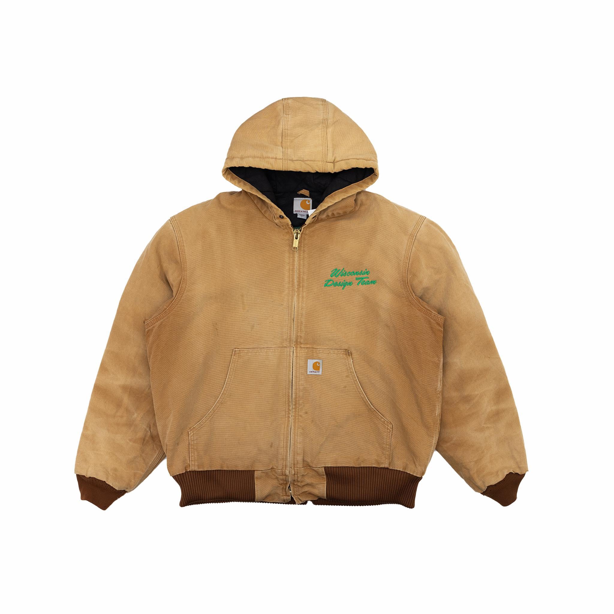 Carhartt Jacket Tan x Green