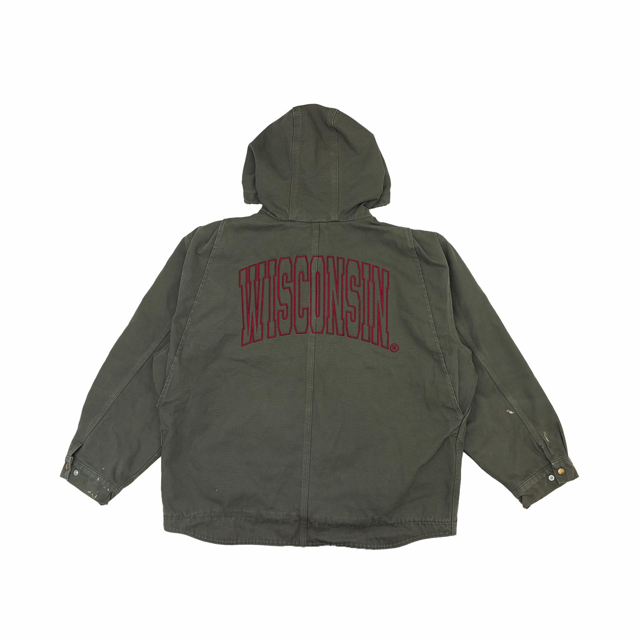 Carhartt Jacket Green x Red 1