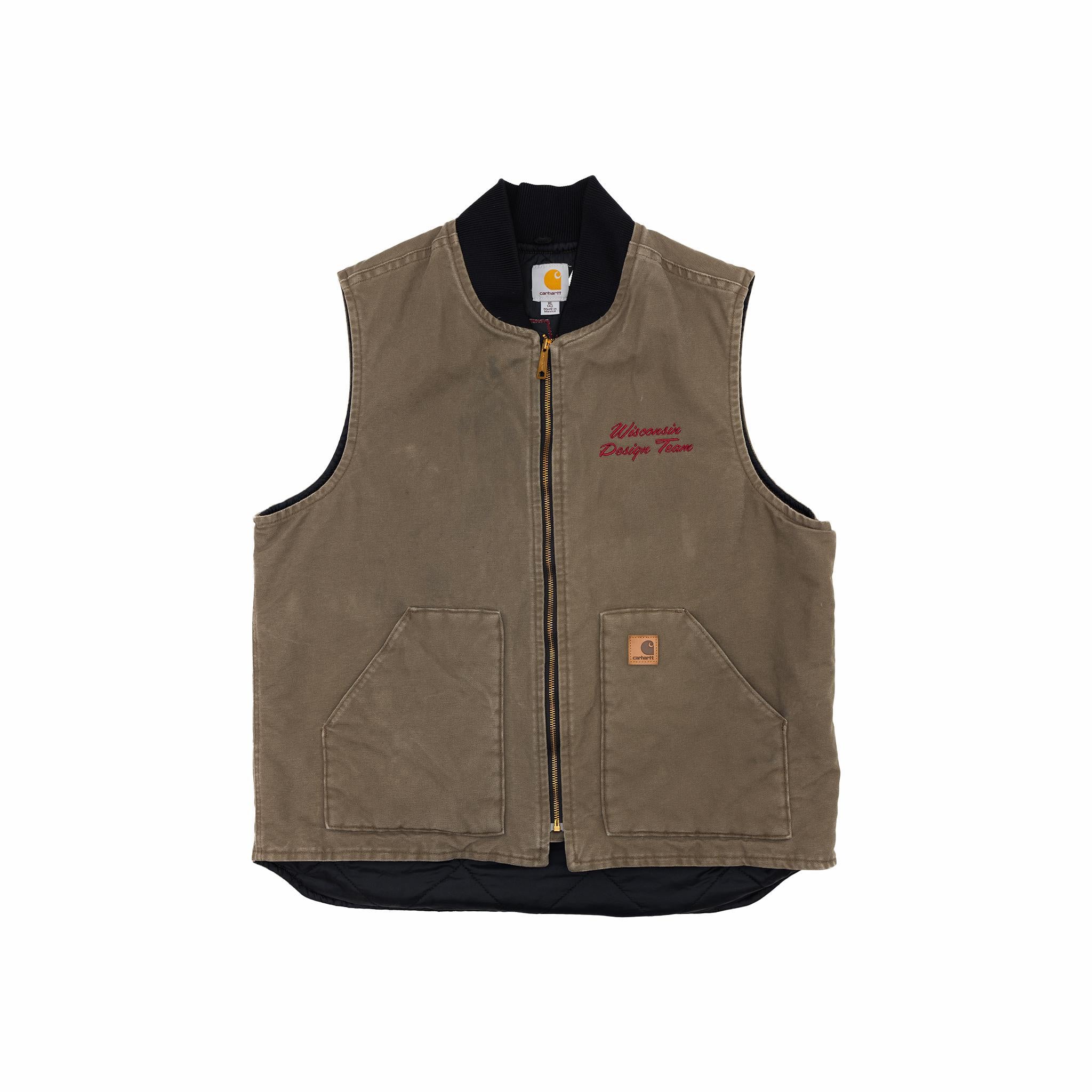 Carhartt Vest Green x Red