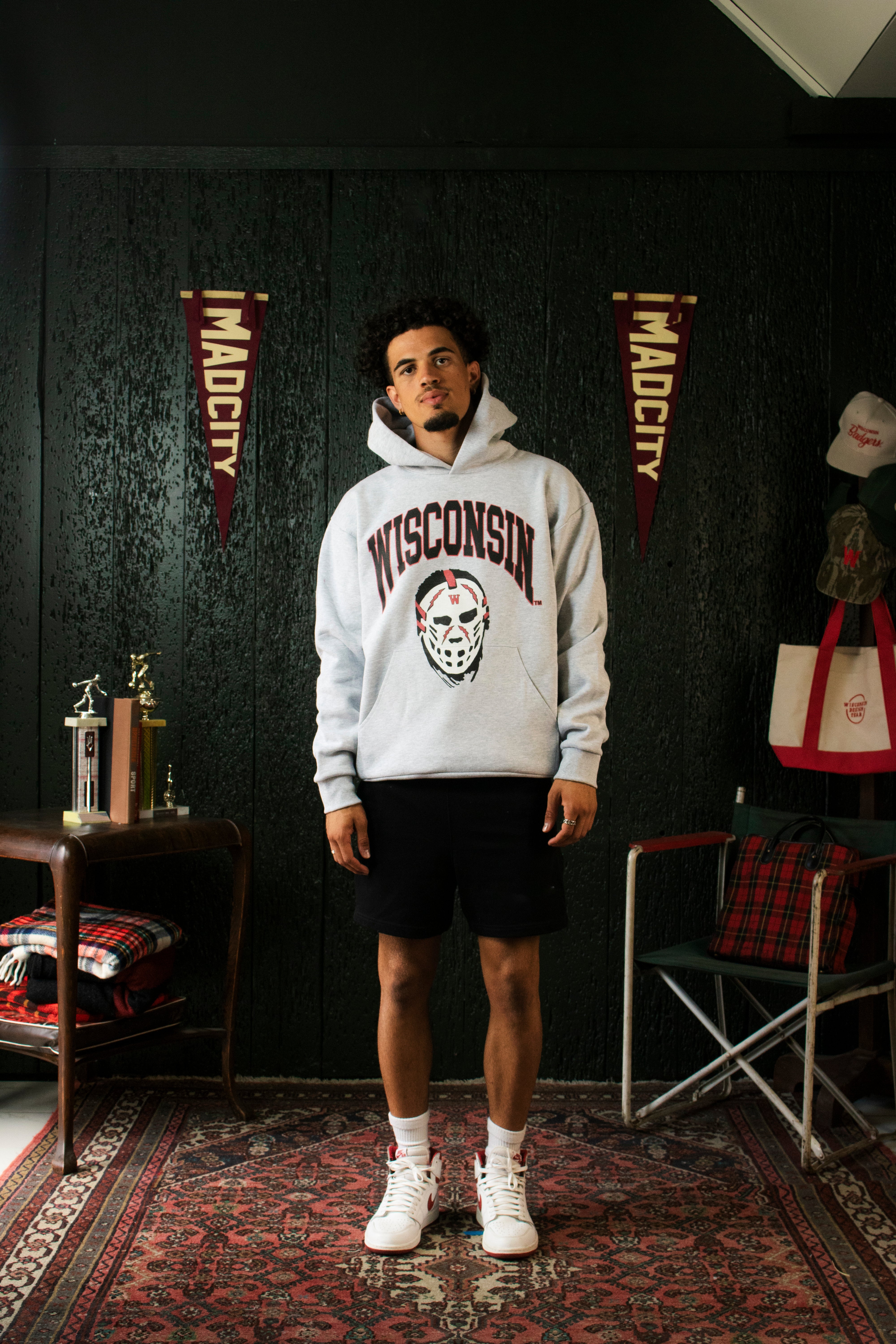 *新作アイテム'* Hockey l Mask Hoodie Hockey Mask Hoodie – Wisconsin Design Team