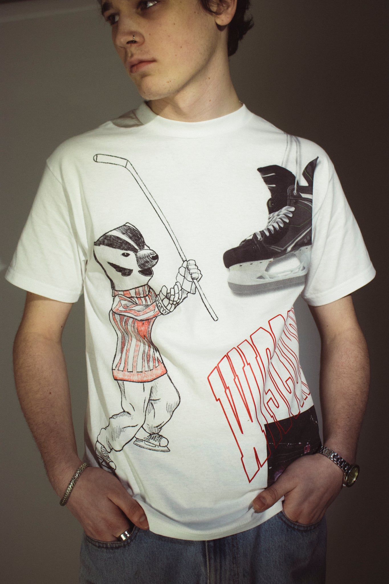 Hockey Collage Tee