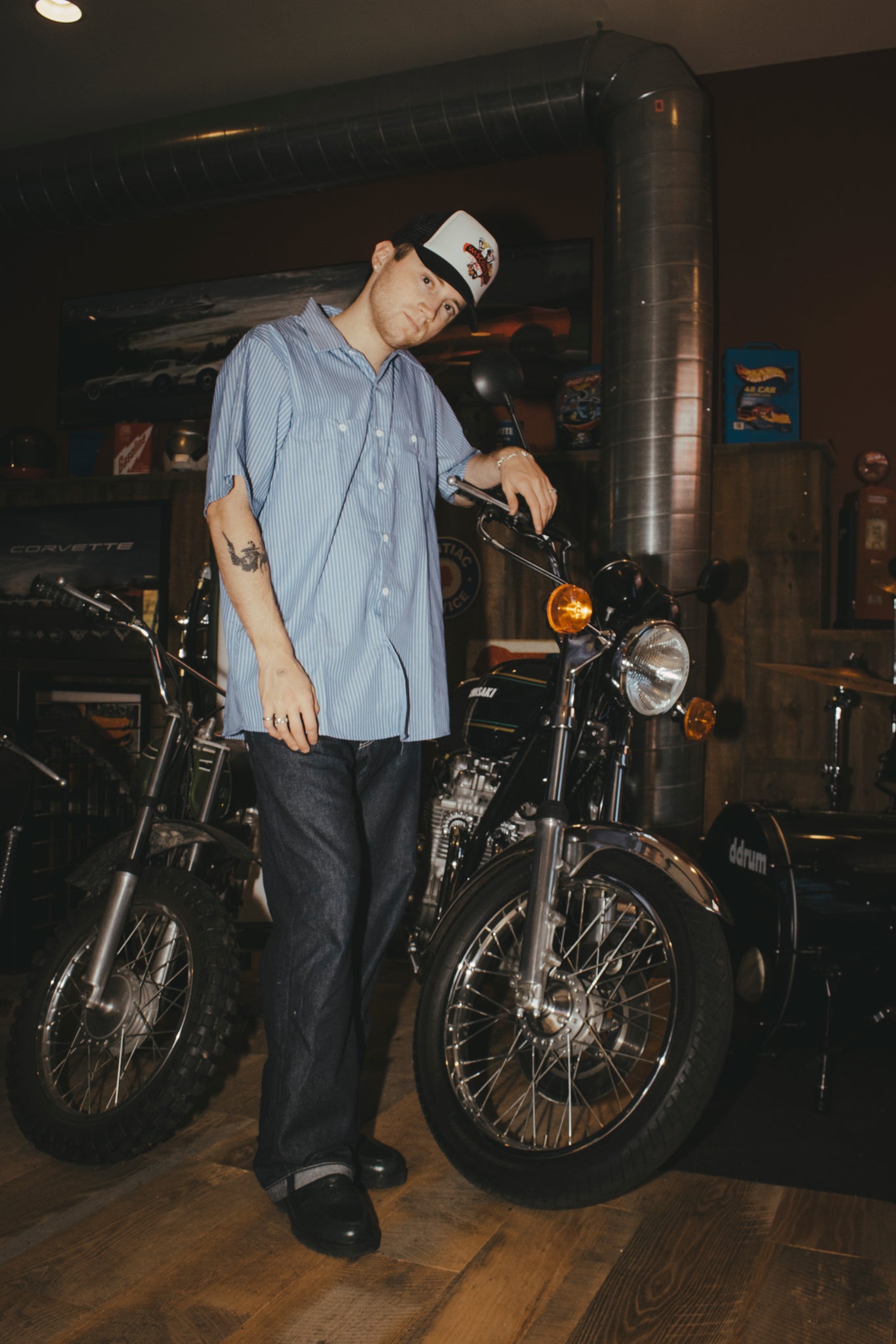 Mechanic Button Up