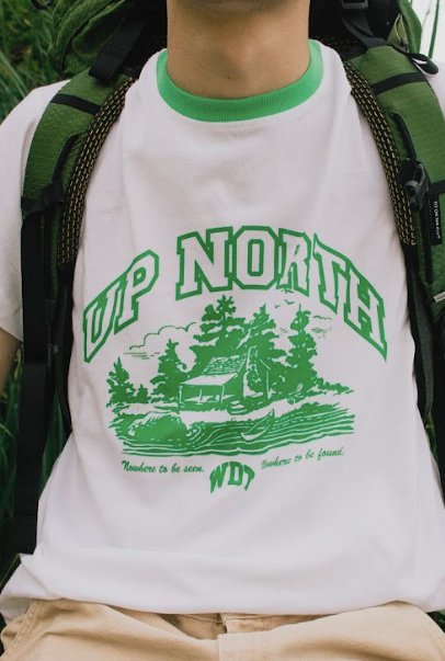 Up North Ringer Tee