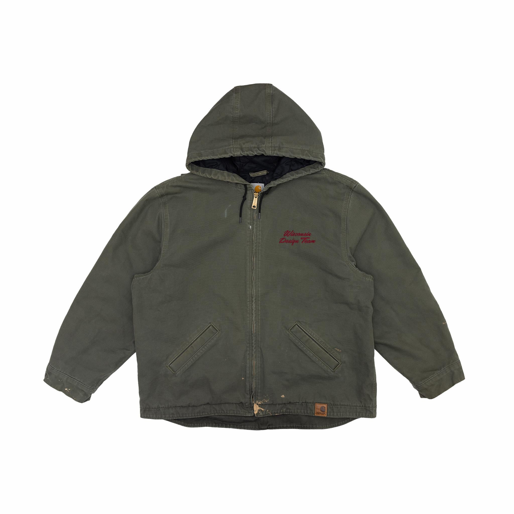 Carhartt Jacket Green x Red 1