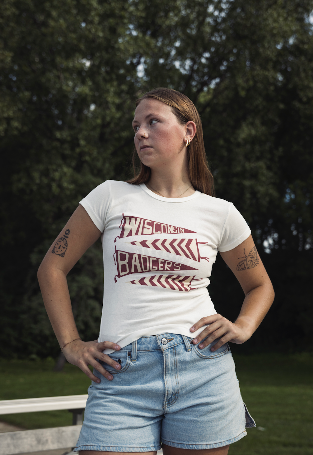 Pennant Baby Tee