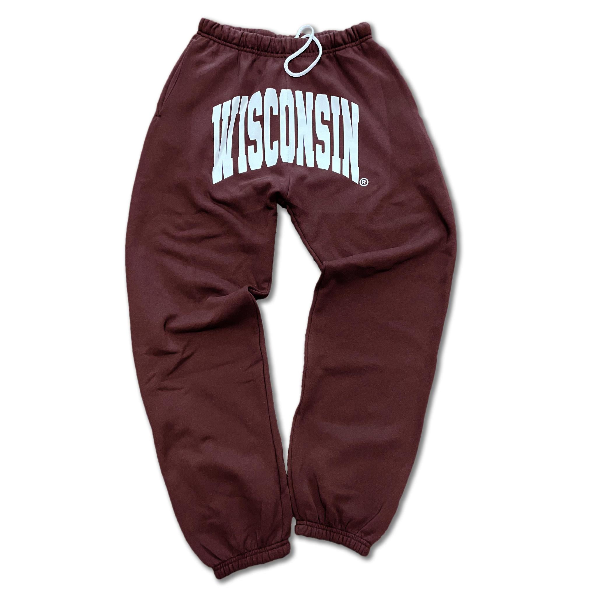 Brown Arc Logo Sweatpants