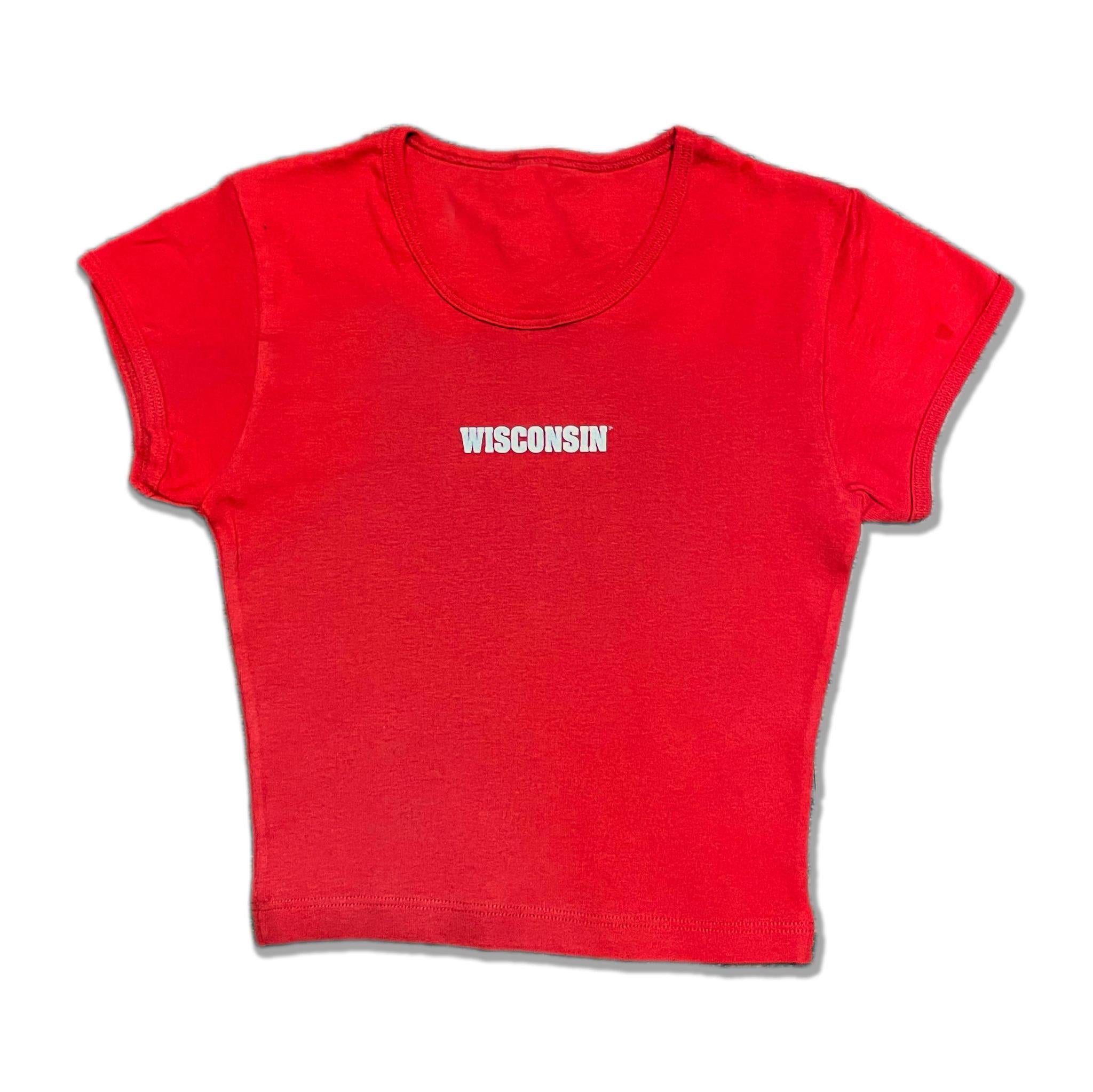 Block logo baby tee