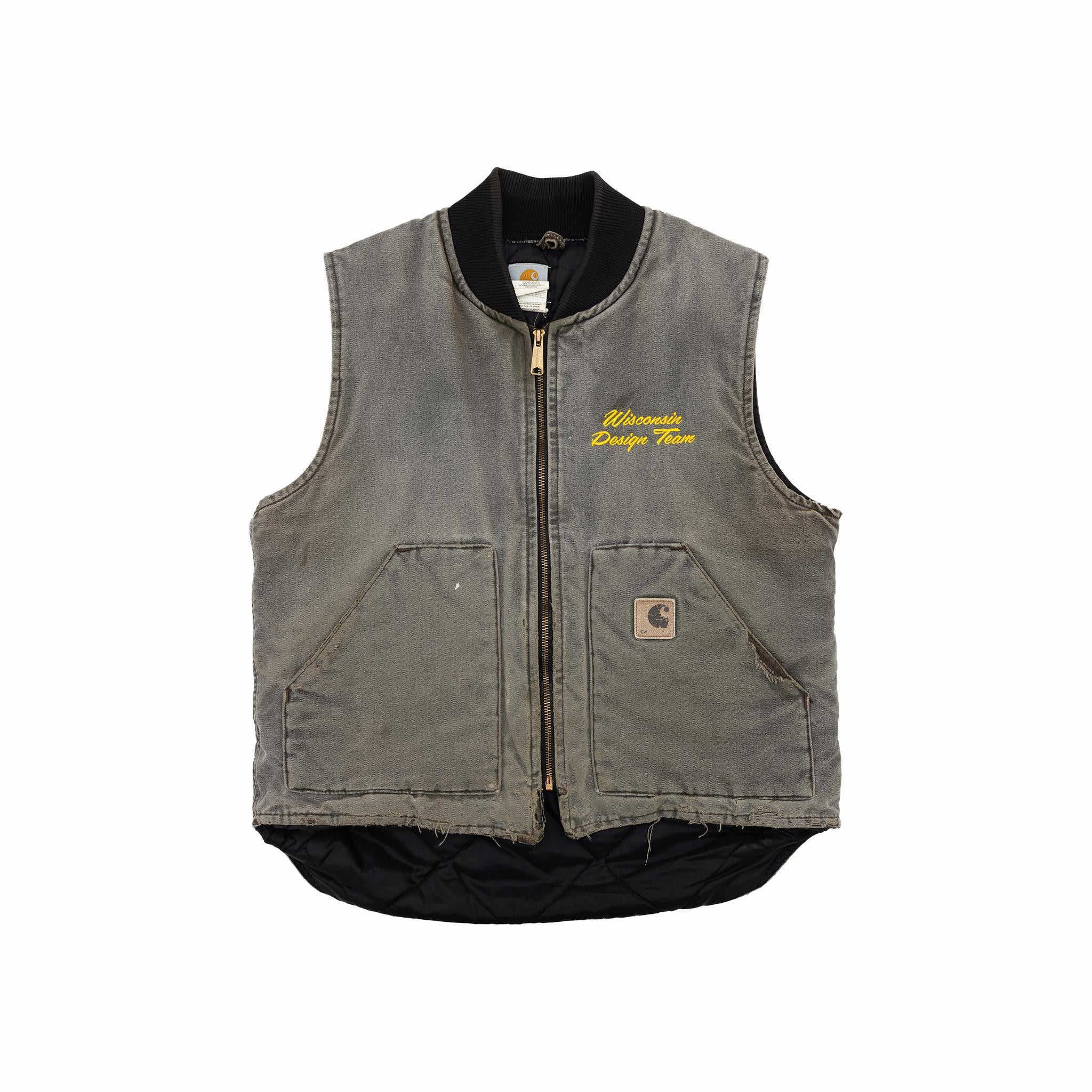 Carhartt Vest Grey x Yellow