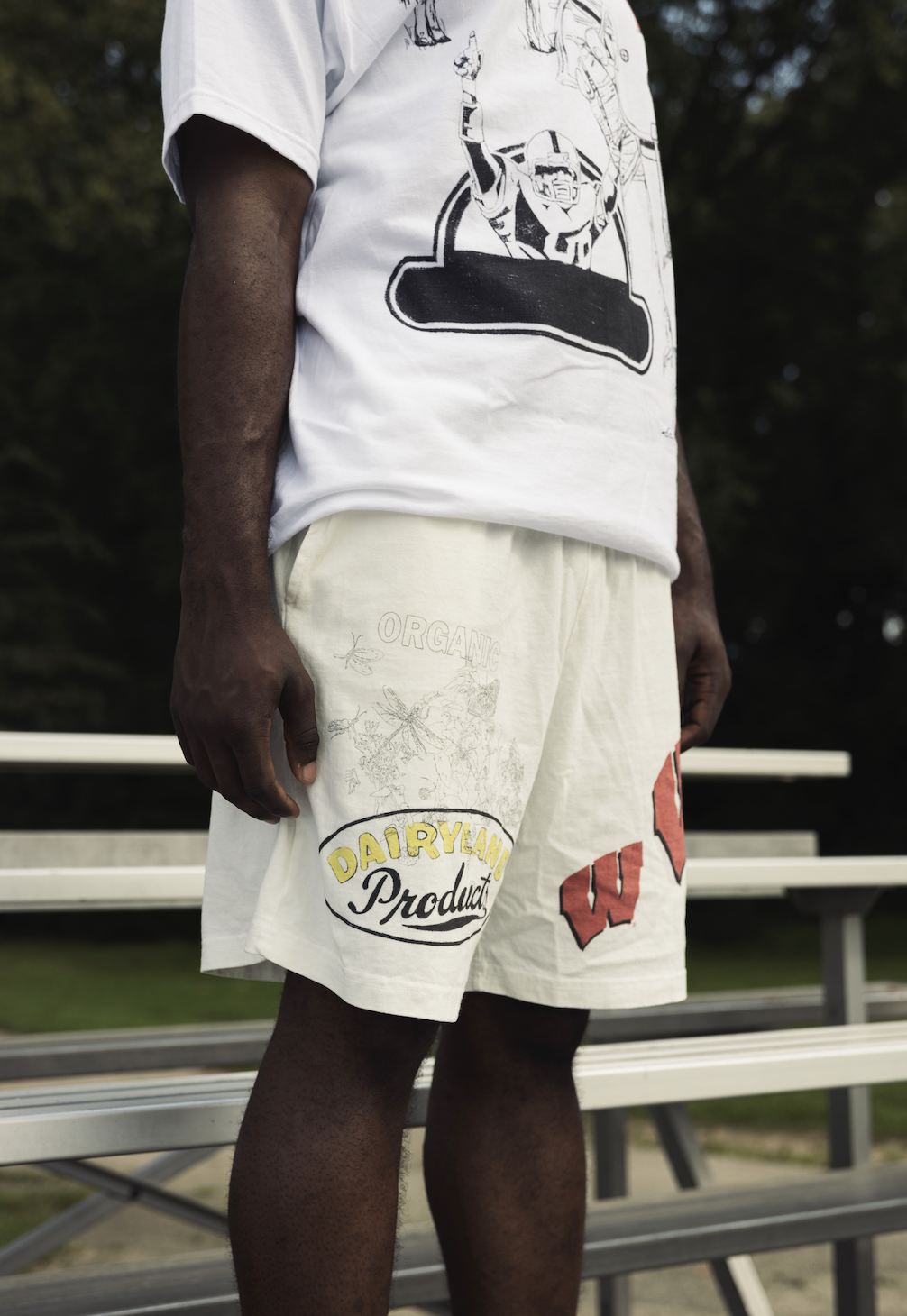 Wisconsin Sketch Shorts