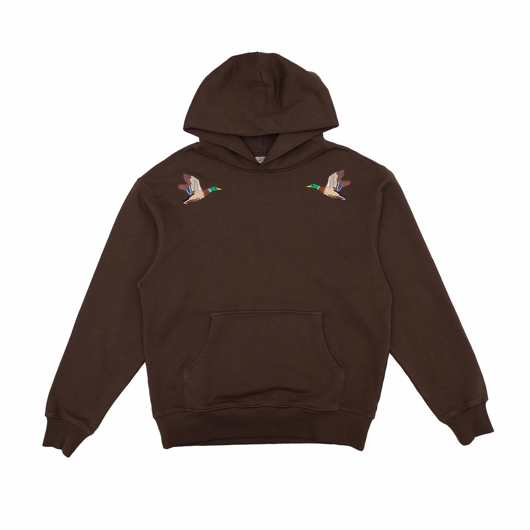 Embroidered Duck Hoodie